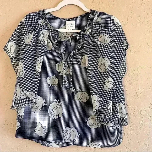 Misa Los Angeles Floral Blouse - Picture 1 of 6